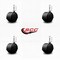 Service Caster 2'' Black Metal Hood Twin Wheel Caster Nylon Wheels 5/16 Thread Stem , 4PK SCC-TS02S50D-NYS-FB-5161810-4 - alternate 2